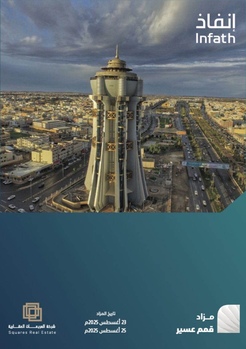 غلاف كتيّب مزاد قمم